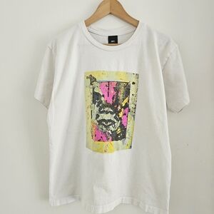 Obey Enhanced Disintegration Shirt Mens Large Street Art Abstract Skate Y2K